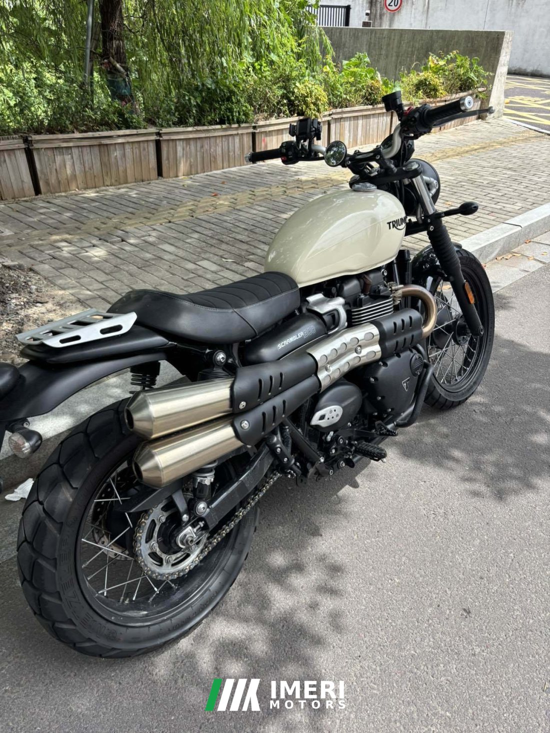 Triumph Scrambler 900 - მოტოციკლი ჩინეთიდან
