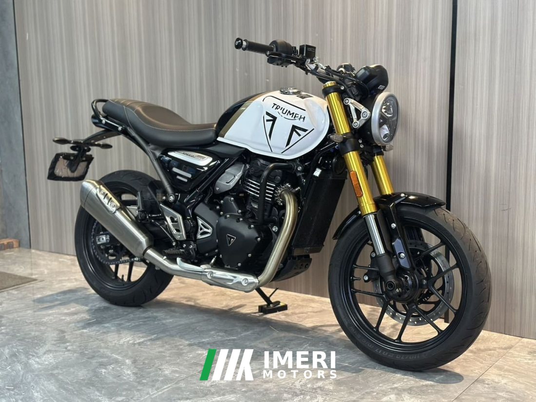 Triumph Speed 400 - მოტოციკლი ჩინეთიდან