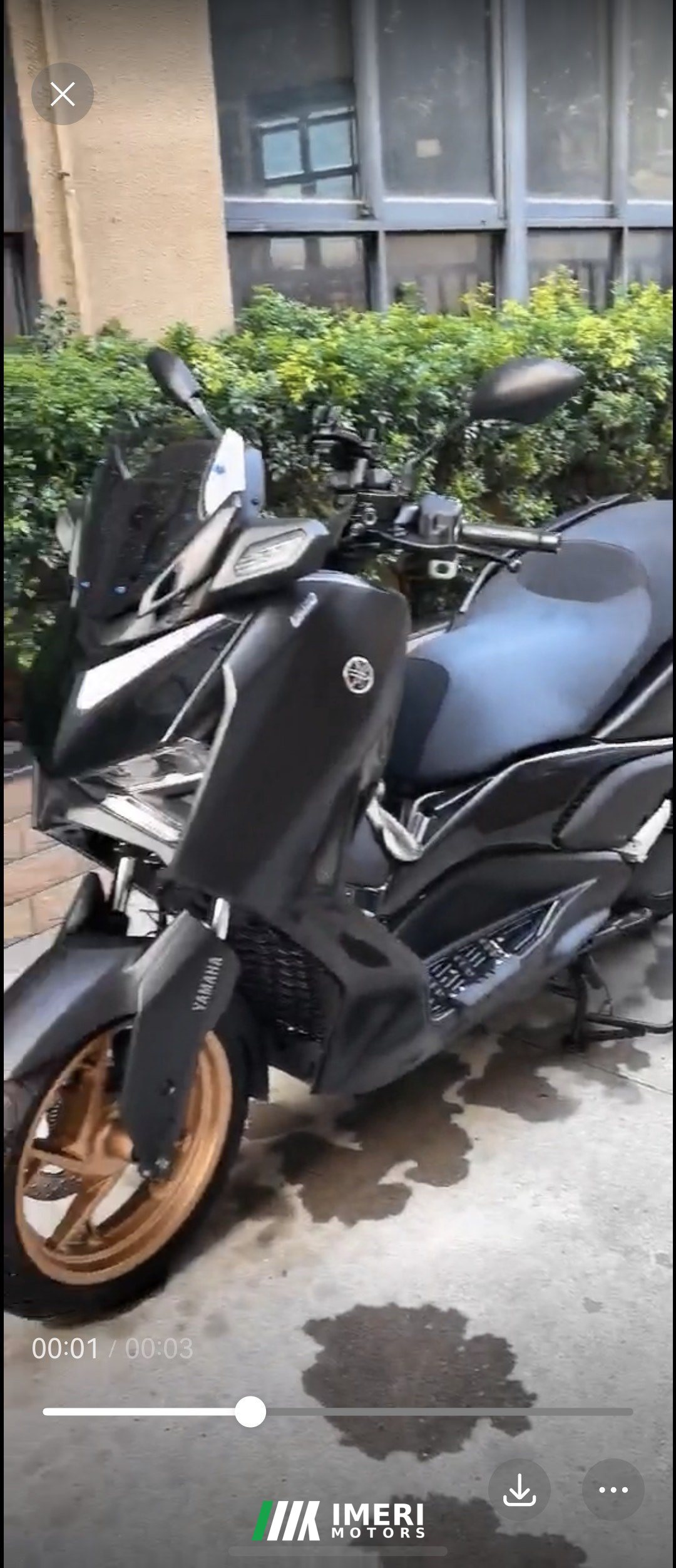 Yamaha XMAX 300 cc - მოტოციკლი ჩინეთიდან