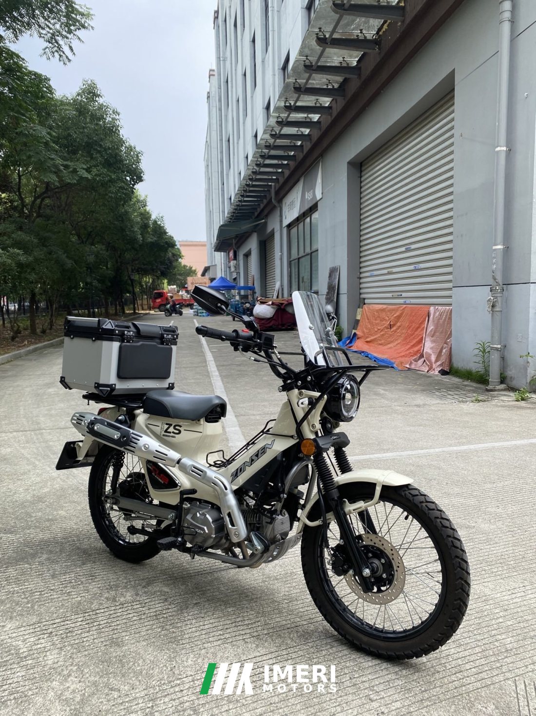 Zongshen Yemi 125 cc - მოტოციკლი ჩინეთიდან