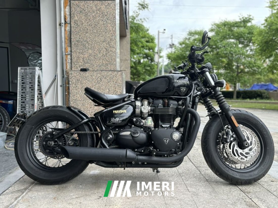 Triumph Bonneville Bobber 1200 cc - მოტოციკლი ჩინეთიდან