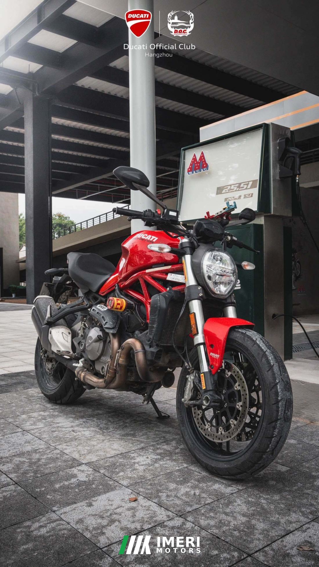 Ducati Monster 821 - мотоцикл из Китая