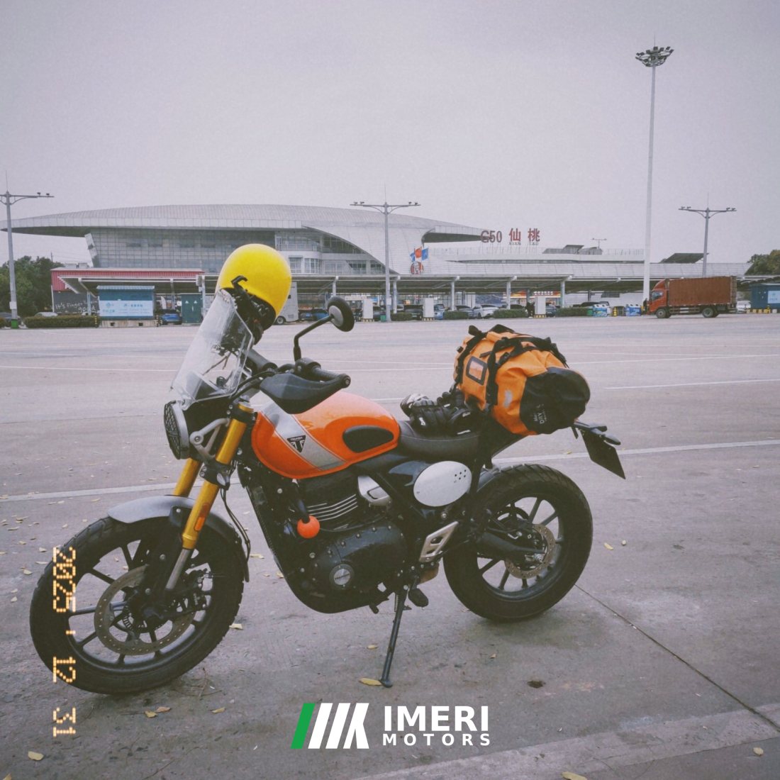 Triumph Scrambler 400 X - მოტოციკლი ჩინეთიდან
