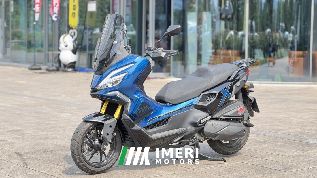 KYMCO Zongshen X350 - მოტოციკლი ჩინეთიდან