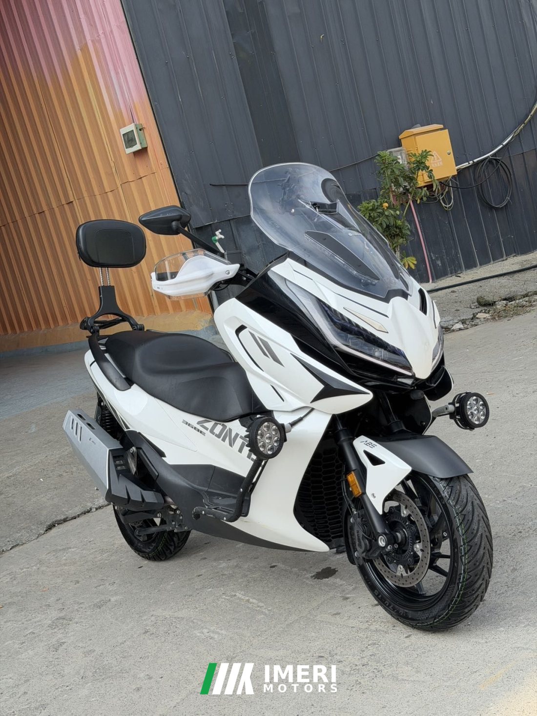 Zontes 368E - მოტოციკლი ჩინეთიდან