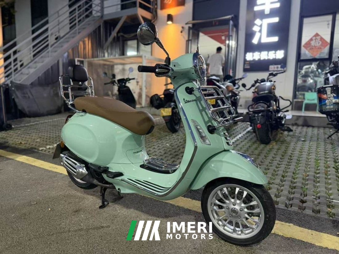 VESPA Primavera 155 cc - მოტოციკლი ჩინეთიდან