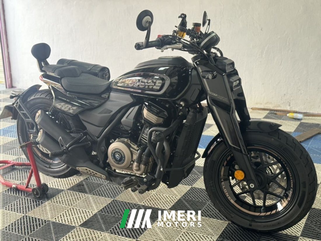 Cyclone AQS401 400 cc - მოტოციკლი ჩინეთიდან
