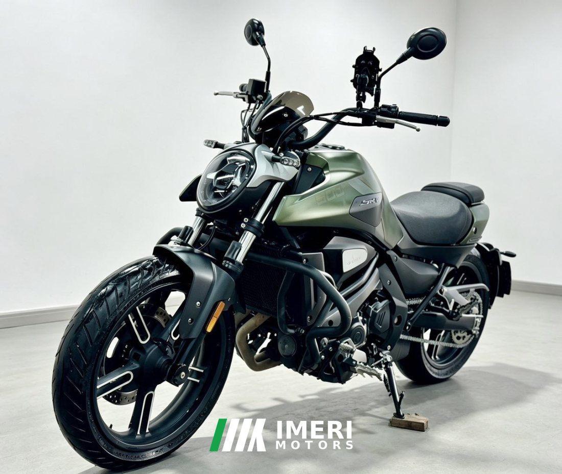 QJMOTOR Flash 500s - მოტოციკლი ჩინეთიდან