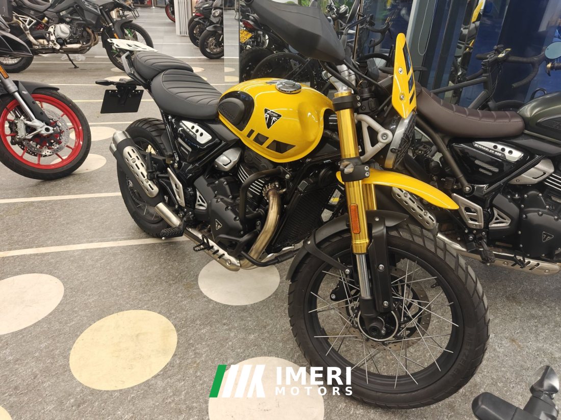 Triumph Scrambler 400 X - მოტოციკლი ჩინეთიდან