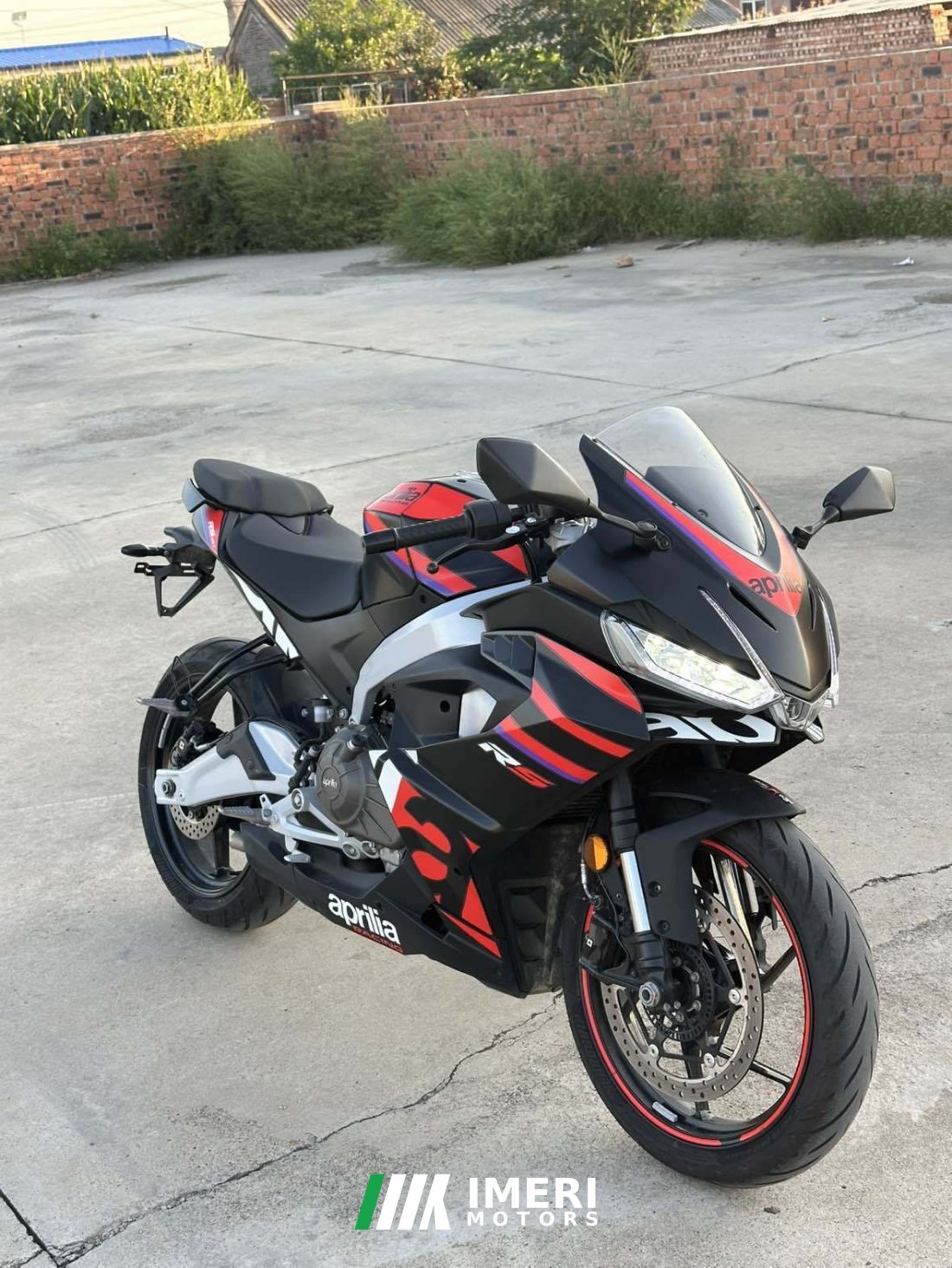 Aprilia RS 457 - მოტოციკლი ჩინეთიდან