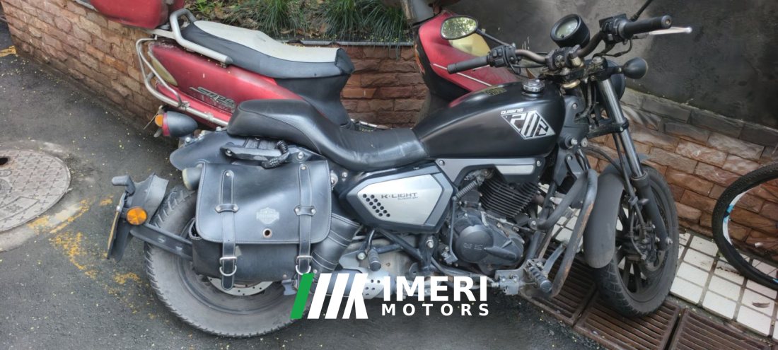 QJMOTOR Kaiwei Rongguang 202 200 cc - мотоцикл из Китая