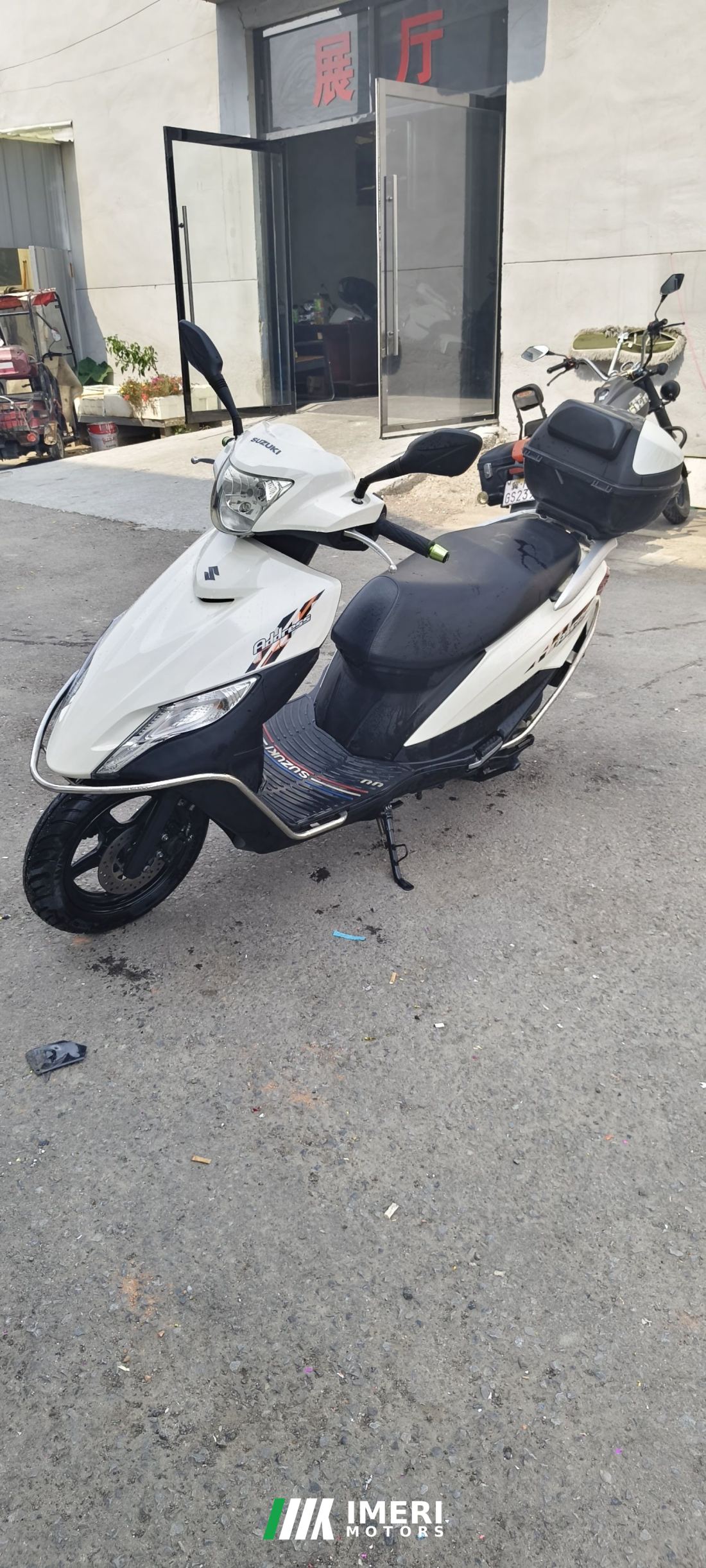 Jinan Suzuki UU125i - მოტოციკლი ჩინეთიდან