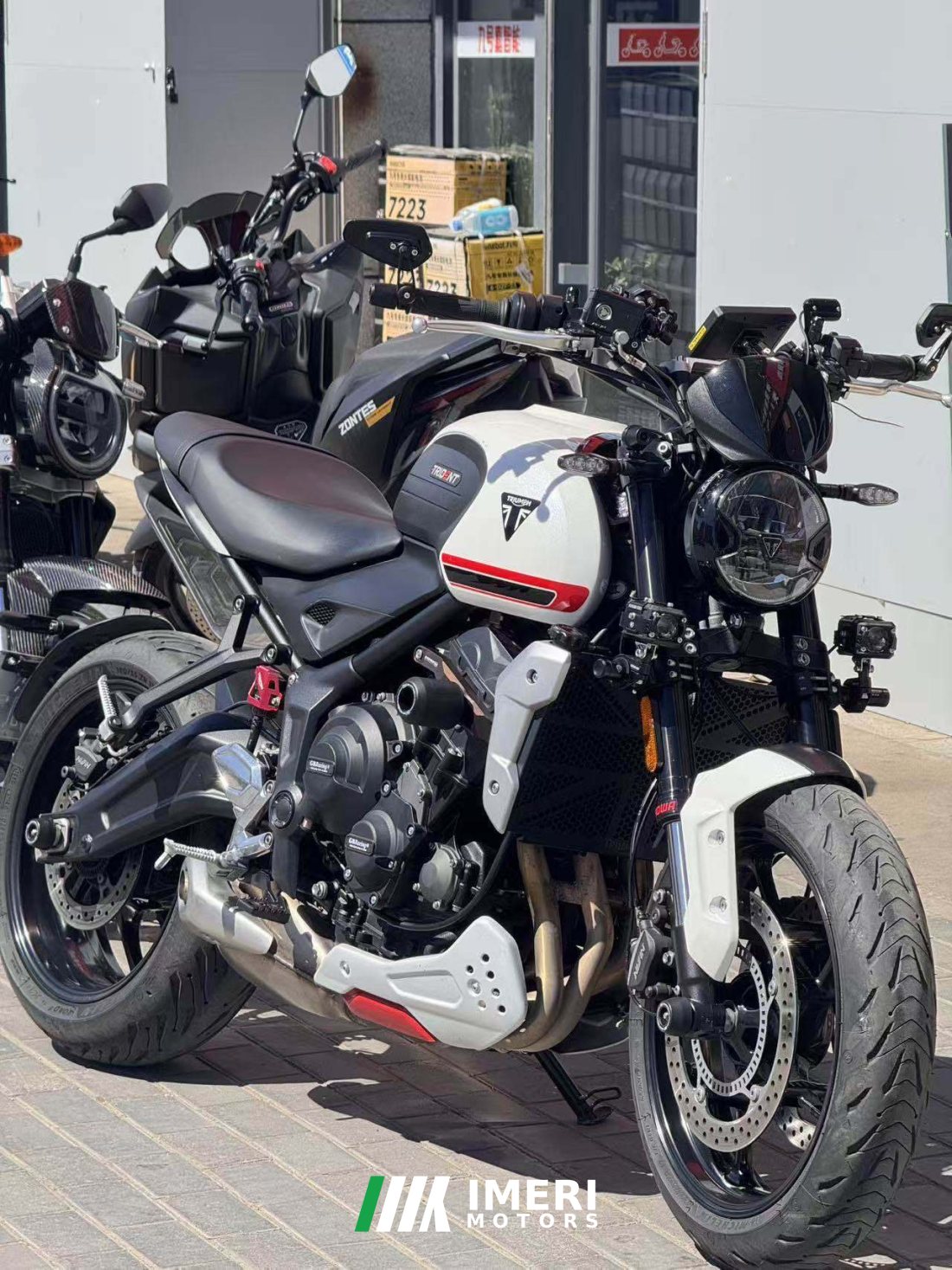 Triumph Trident 660 - მოტოციკლი ჩინეთიდან