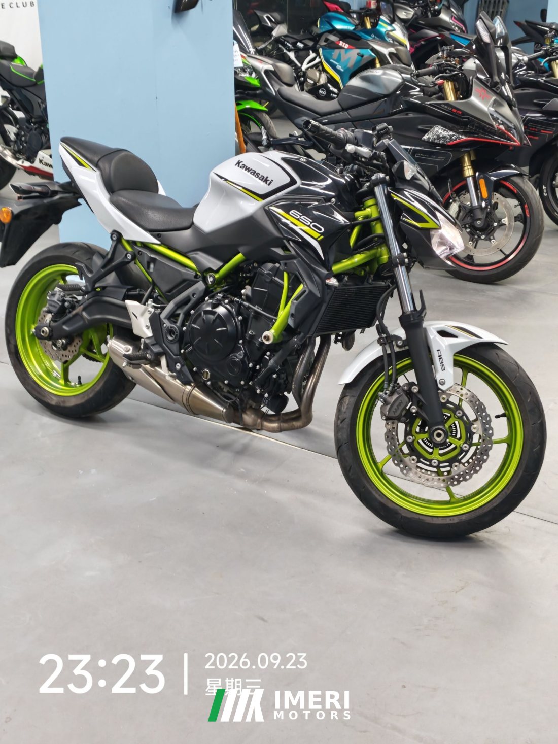 Kawasaki Z650 - მოტოციკლი ჩინეთიდან