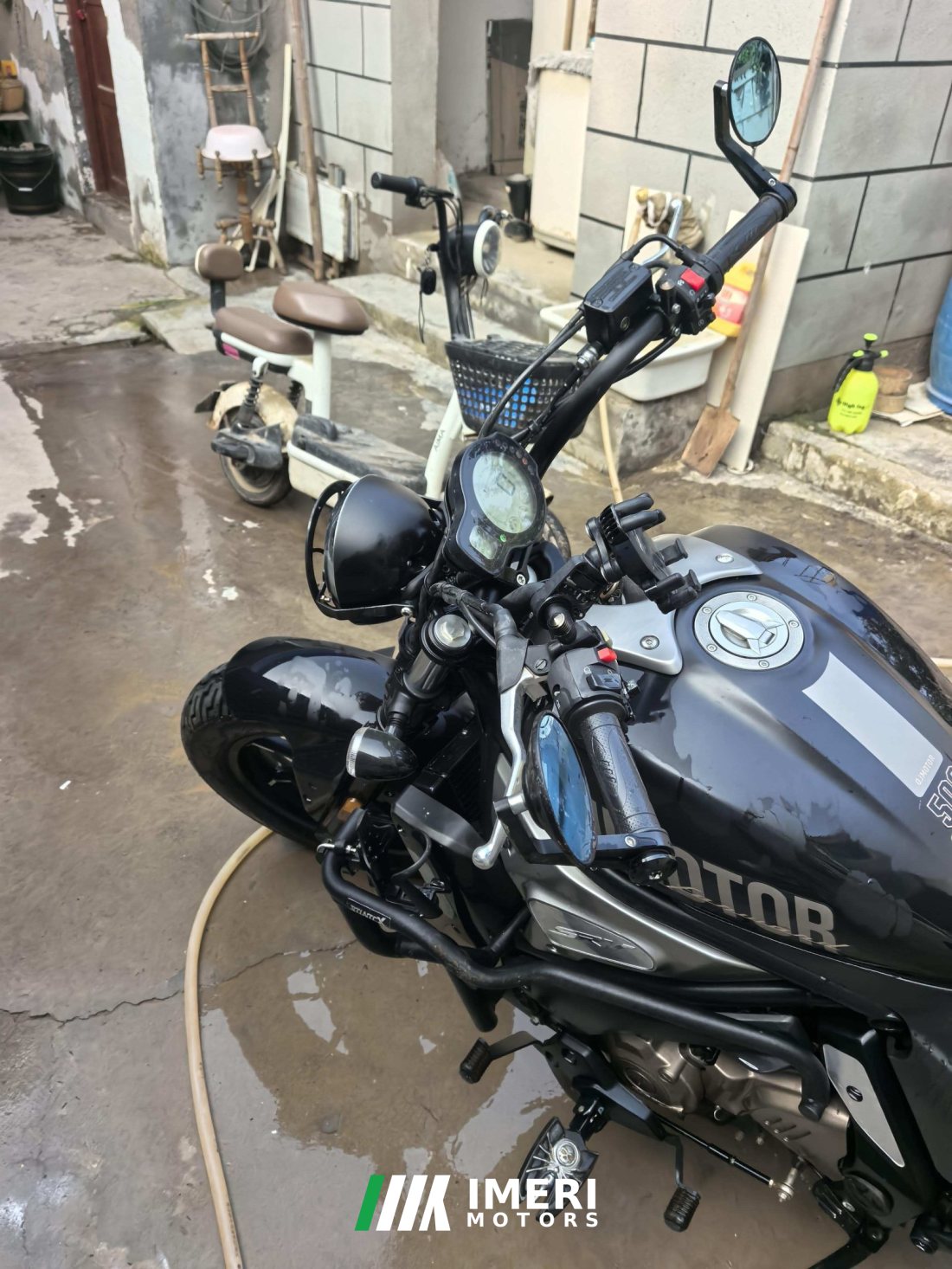 QJMOTOR Flash 500s - მოტოციკლი ჩინეთიდან