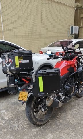 Honda NX400 - მოტოციკლი ჩინეთიდან