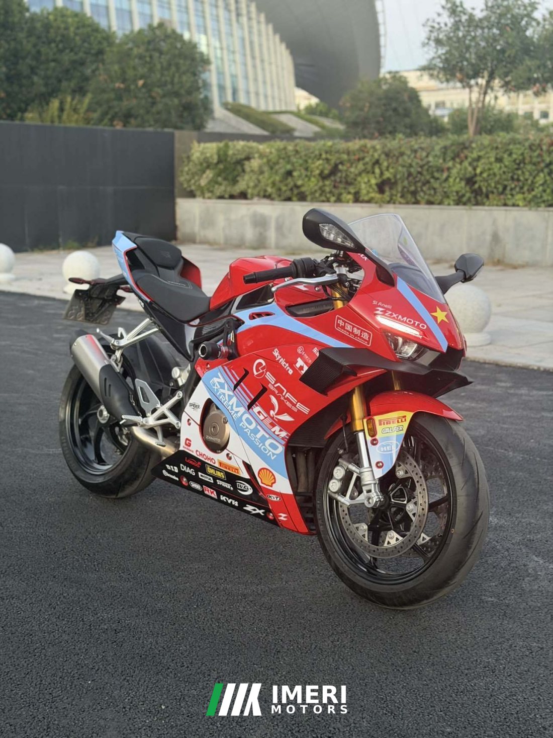 Zhangxue Motorcycles 500RR - мотоцикл из Китая