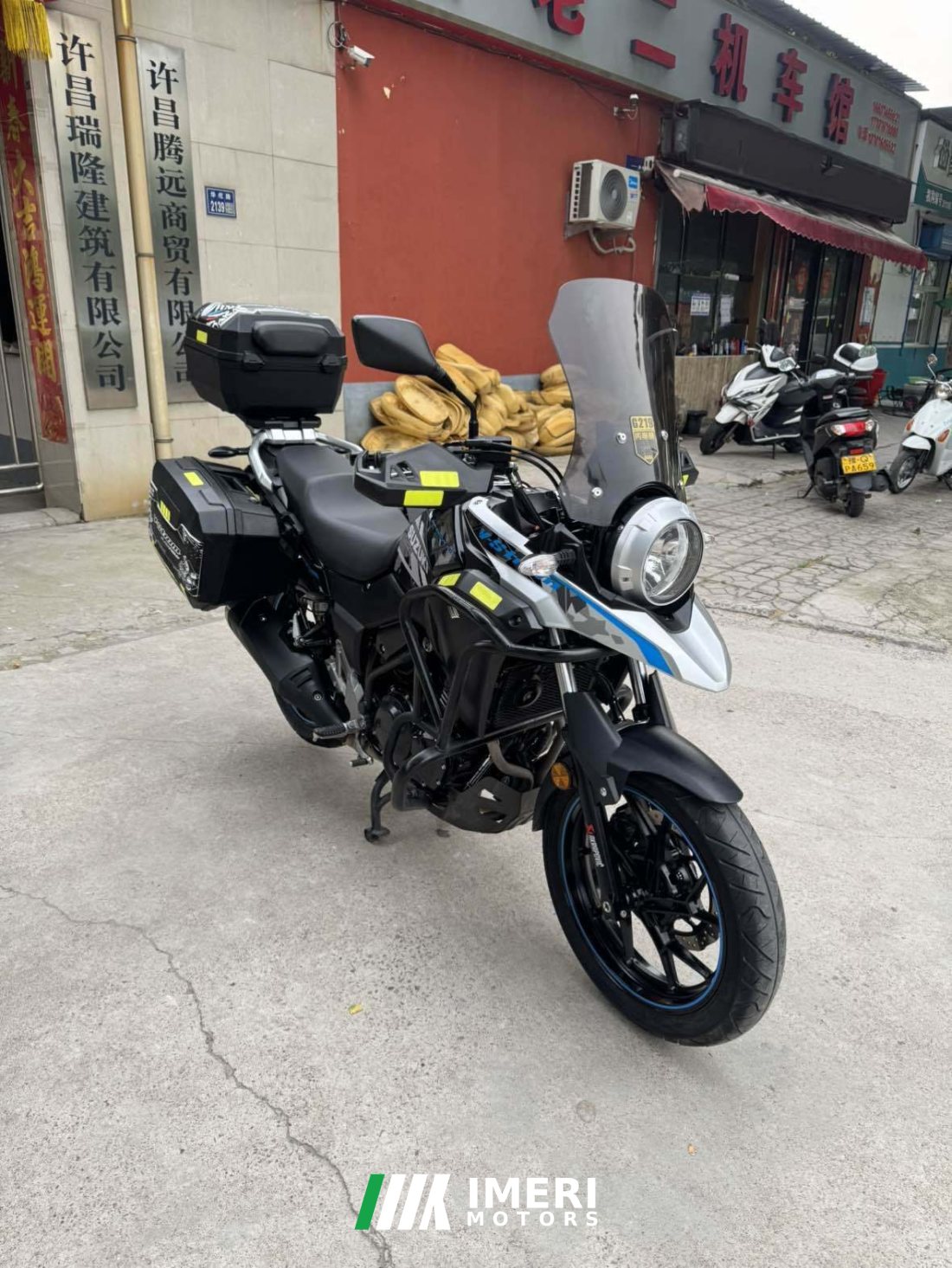 Haojue Suzuki DL250 - მოტოციკლი ჩინეთიდან