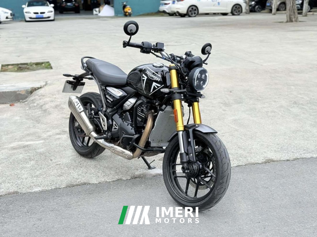 Triumph Speed 400 - მოტოციკლი ჩინეთიდან