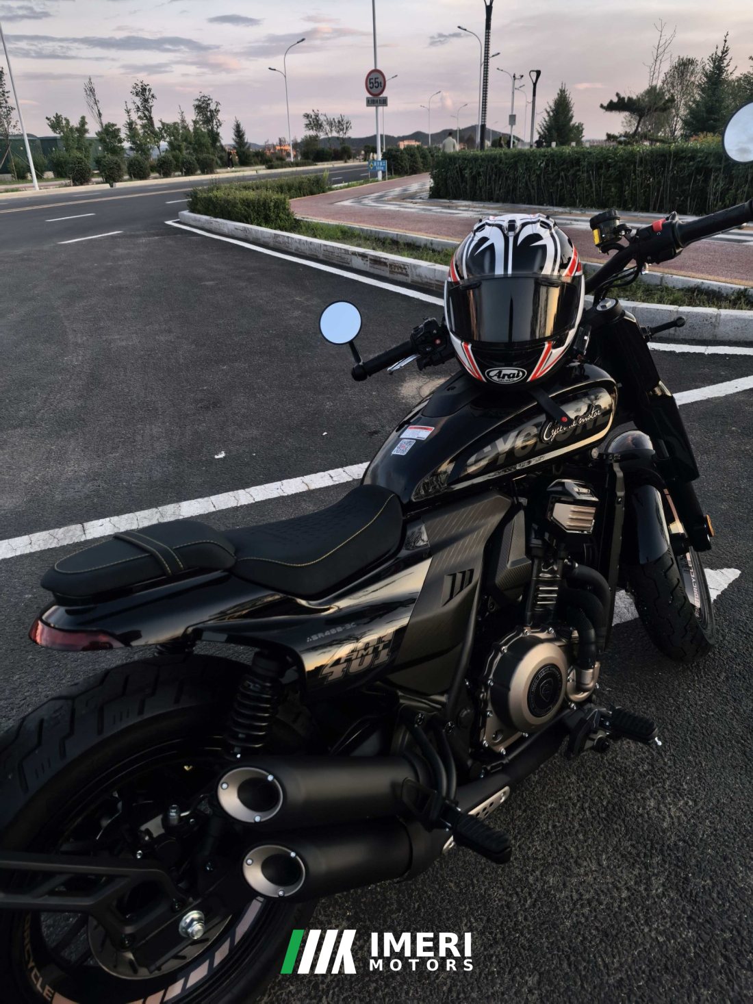 Cyclone AQS401 400 cc - მოტოციკლი ჩინეთიდან