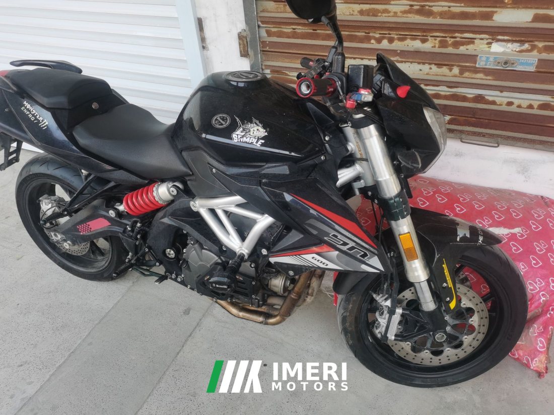 Benelli TNT600i - მოტოციკლი ჩინეთიდან