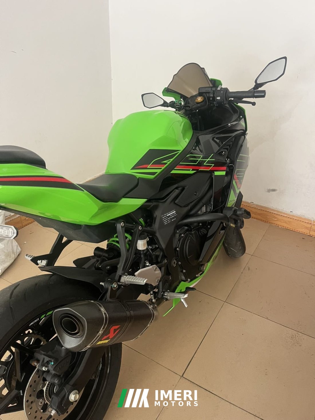 Kawasaki ZX-4R 400 cc - мотоцикл из Китая