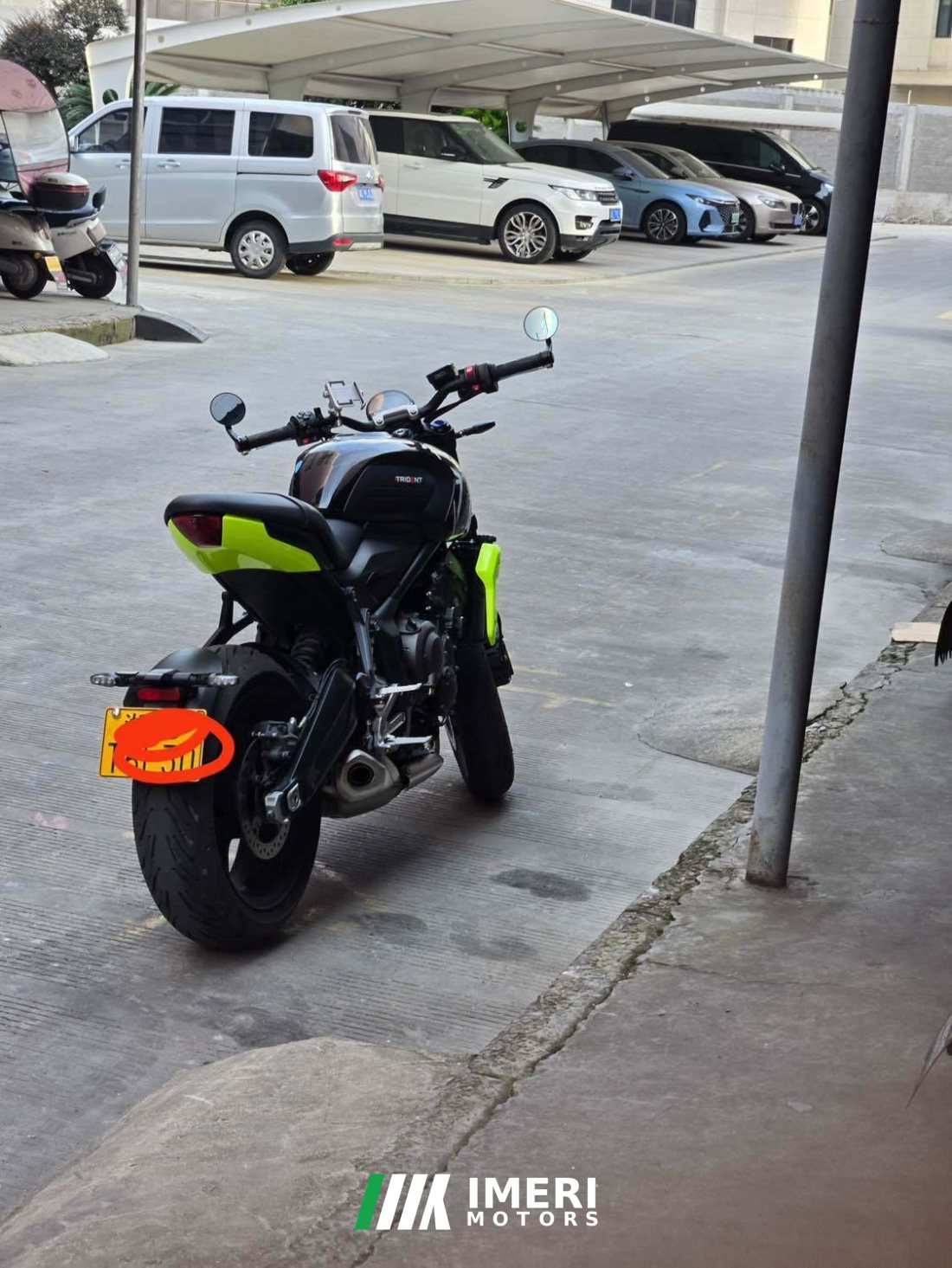 Triumph Trident 660 - მოტოციკლი ჩინეთიდან