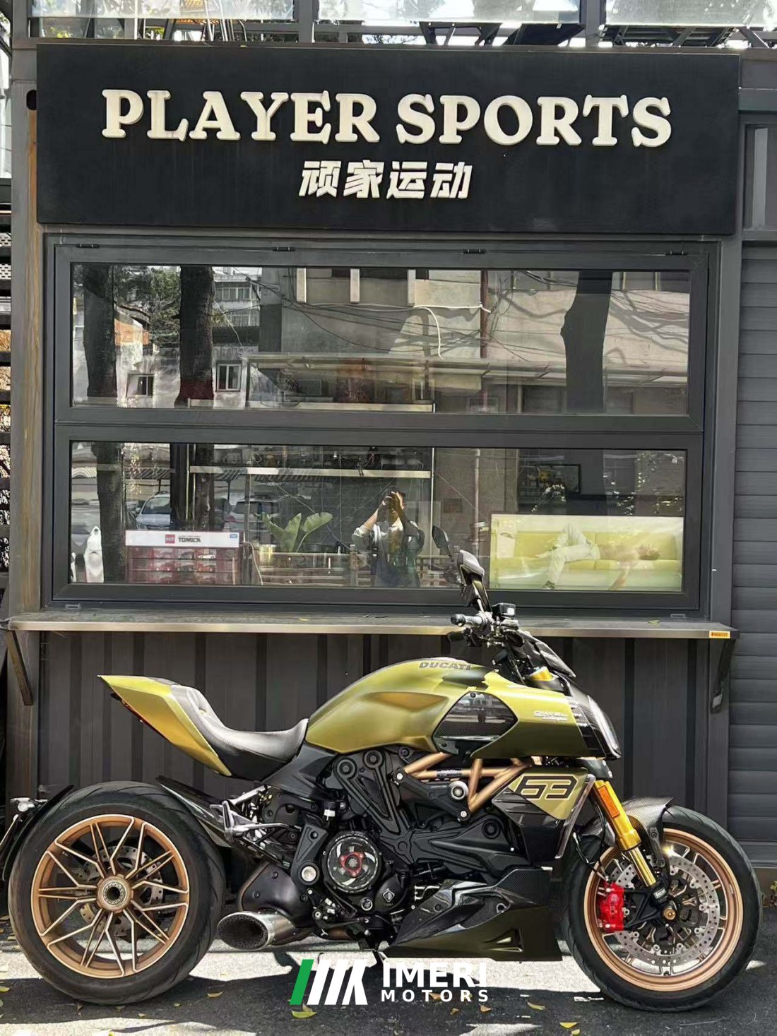 Ducati Diavel 1260 cc - მოტოციკლი ჩინეთიდან