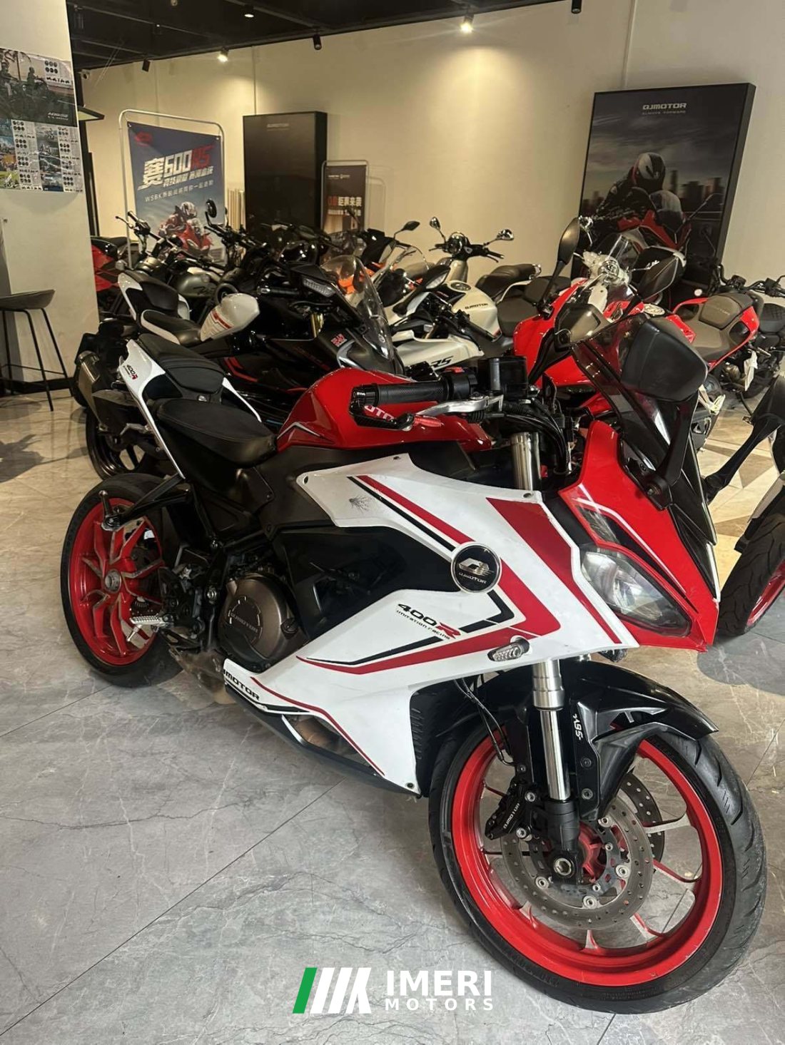 QJMOTOR 400 - მოტოციკლი ჩინეთიდან