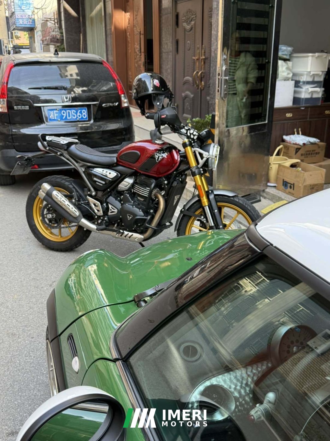Triumph Scrambler 400 X - მოტოციკლი ჩინეთიდან