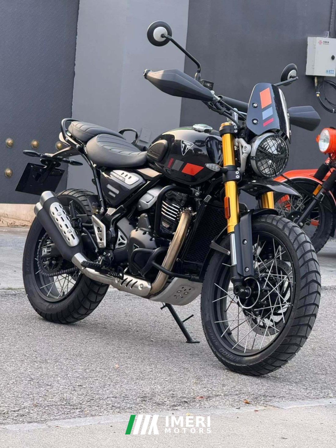 Triumph Scrambler 400 X - მოტოციკლი ჩინეთიდან