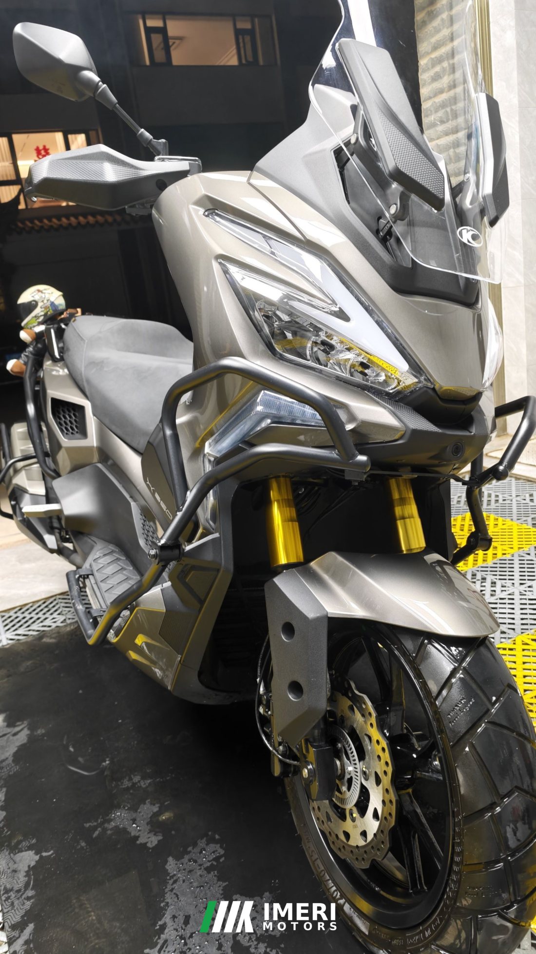 KYMCO Zongshen X350 - მოტოციკლი ჩინეთიდან