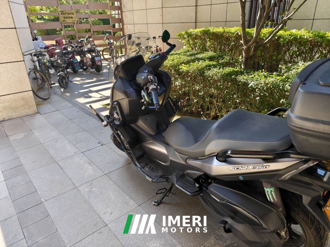 QJMOTOR Hong 350 - მოტოციკლი ჩინეთიდან