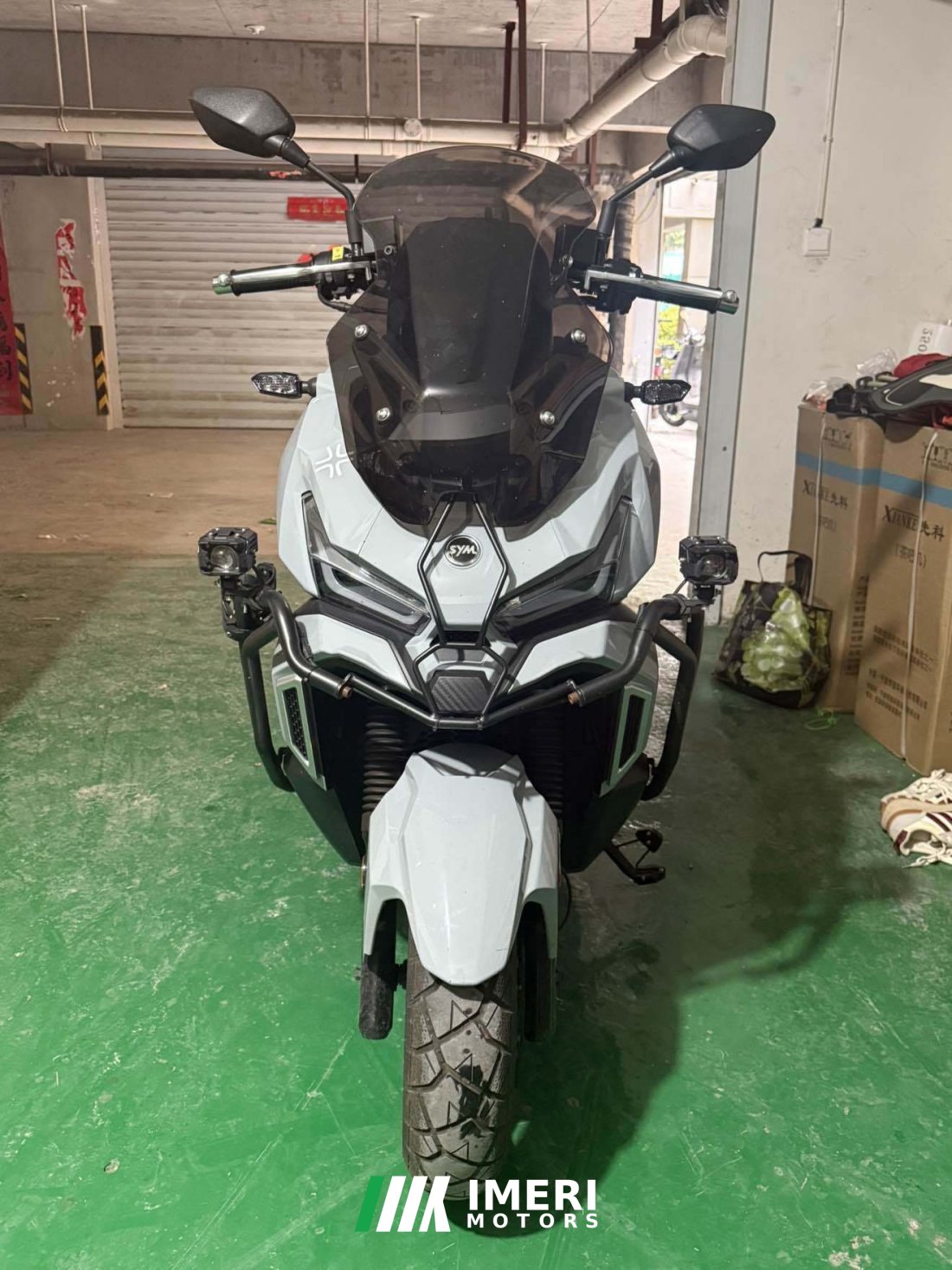 SYM Husky ADV150 - მოტოციკლი ჩინეთიდან
