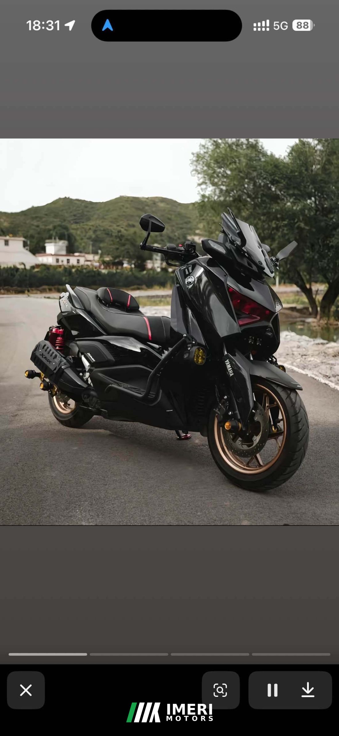 Yamaha XMAX 300 cc - მოტოციკლი ჩინეთიდან