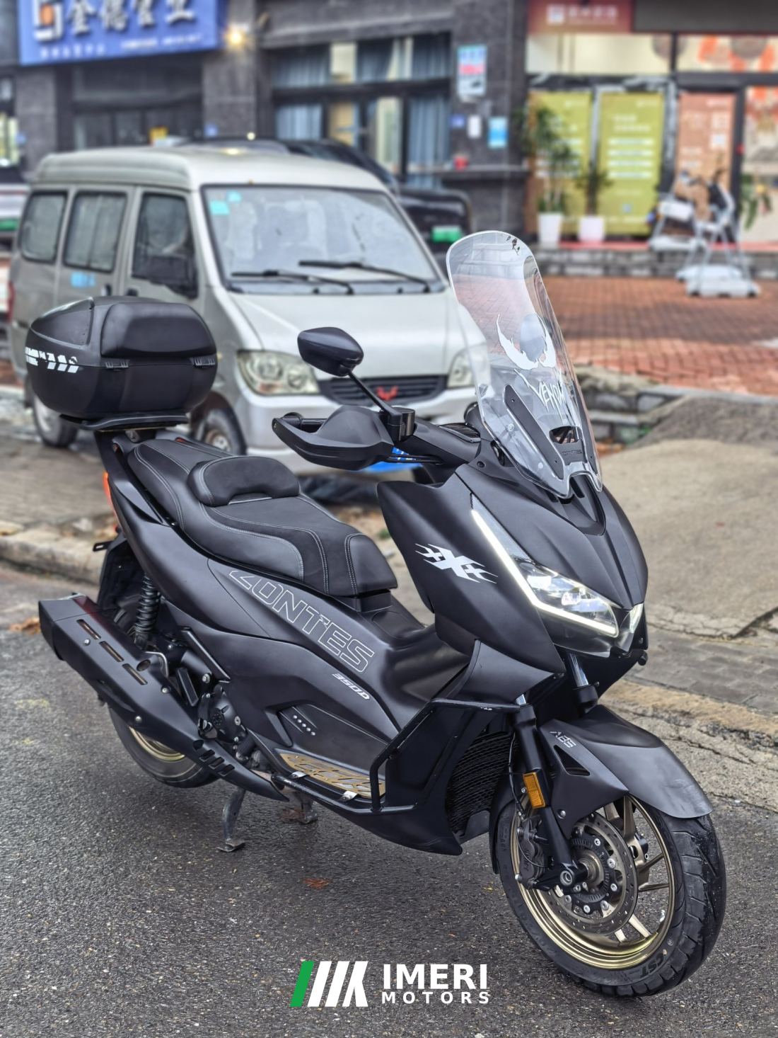 Zontes 350D - მოტოციკლი ჩინეთიდან