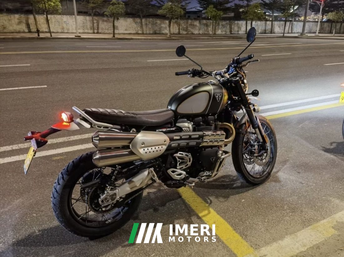 Triumph Scrambler 1200 - მოტოციკლი ჩინეთიდან