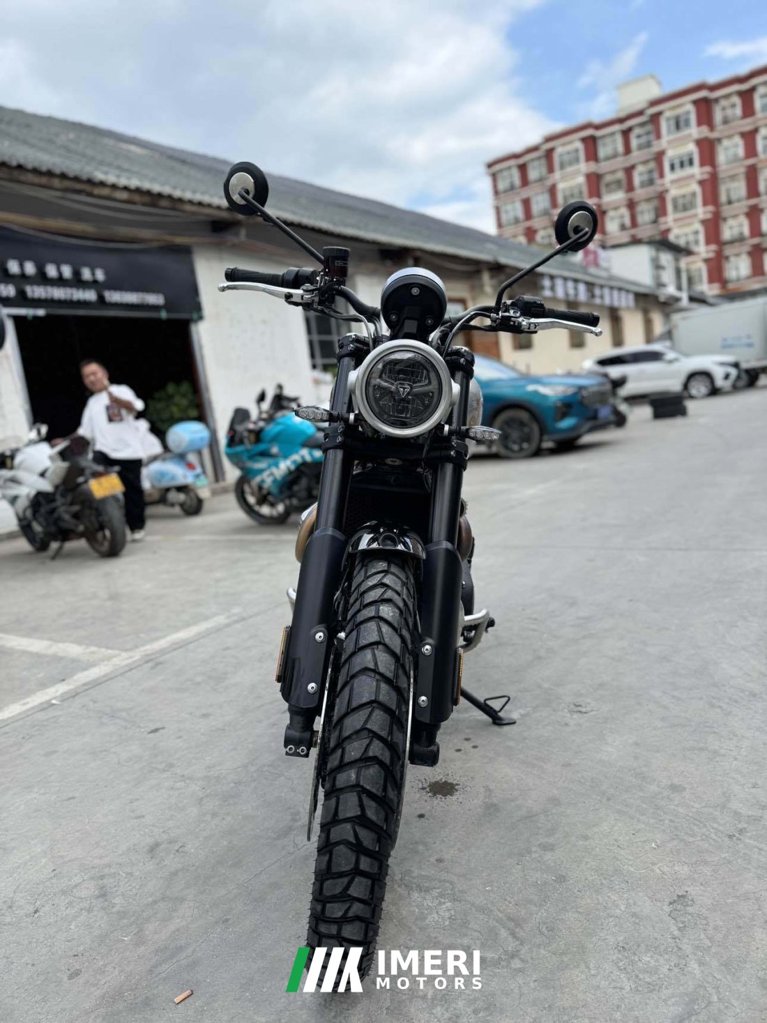 Triumph Scrambler 1200 - მოტოციკლი ჩინეთიდან