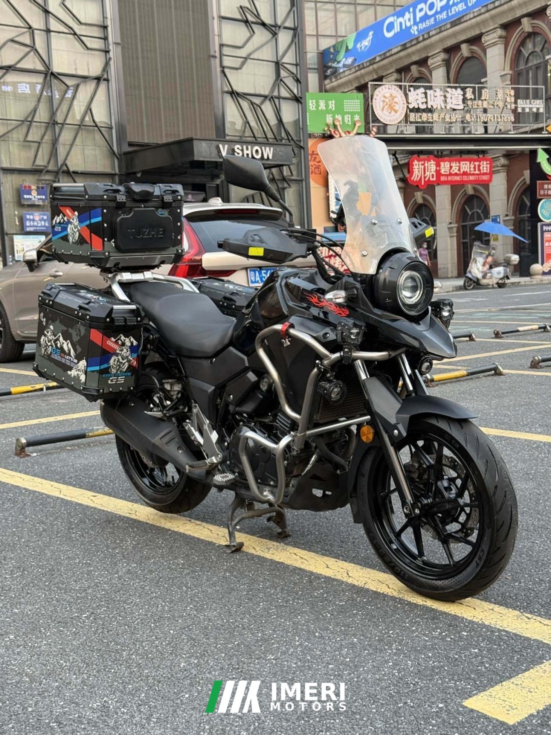 Haojue Suzuki DL250 - мотоцикл из Китая
