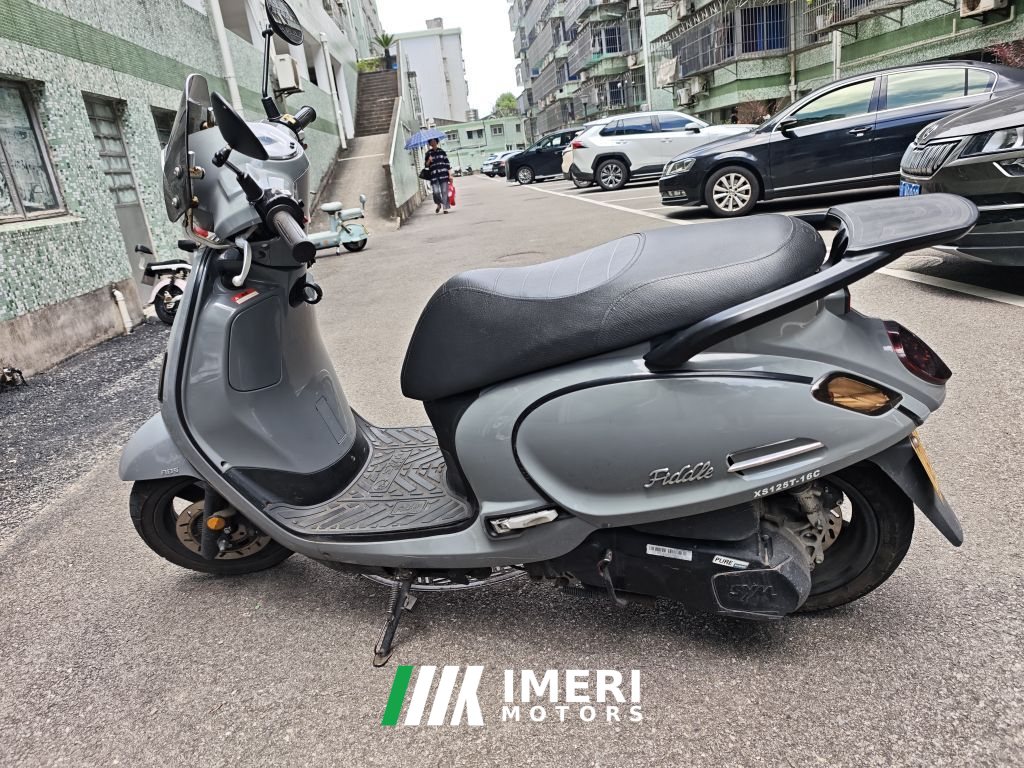 SYM Fiddle 125 cc - მოტოციკლი ჩინეთიდან