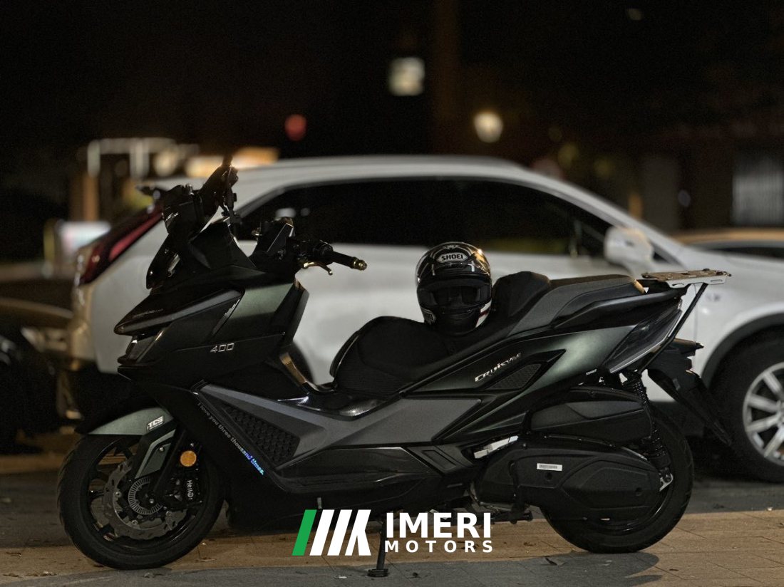 SYM Cruisym 400 - მოტოციკლი ჩინეთიდან