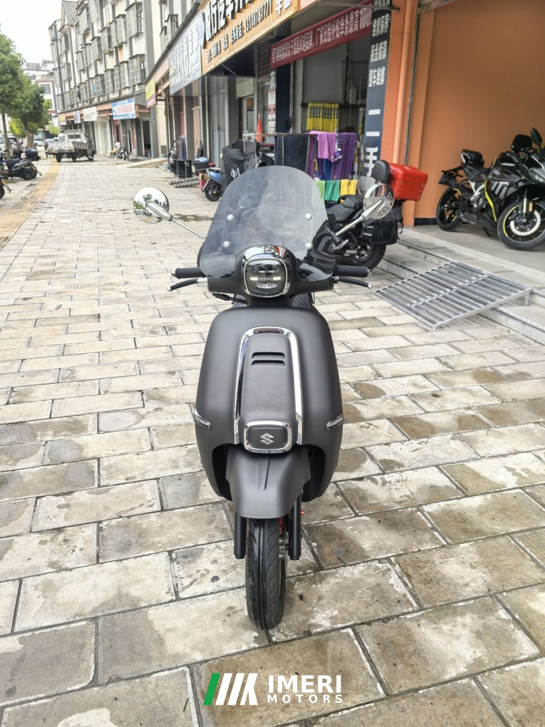 Jinan Suzuki US125 - მოტოციკლი ჩინეთიდან