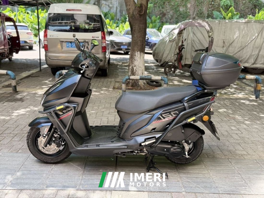 QJMOTOR TAN150+ - მოტოციკლი ჩინეთიდან