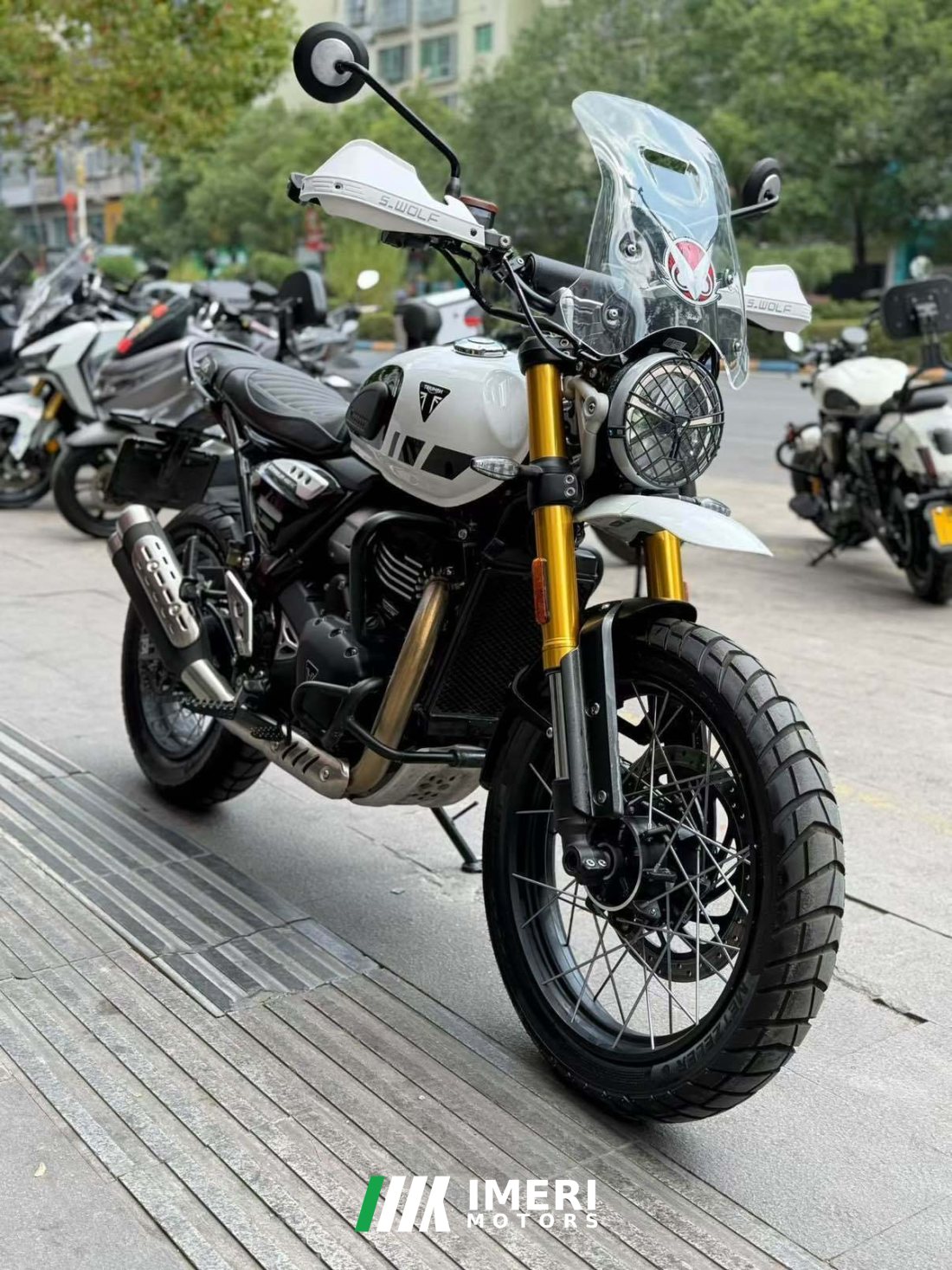 Triumph Scrambler 400 X - motorcycle from China