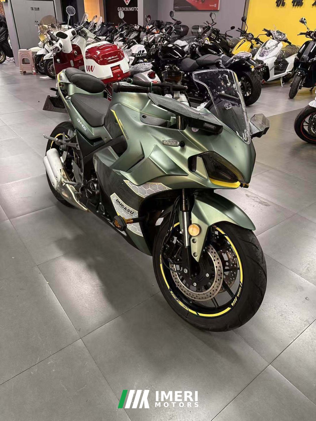 Ducatson DK400 - მოტოციკლი ჩინეთიდან