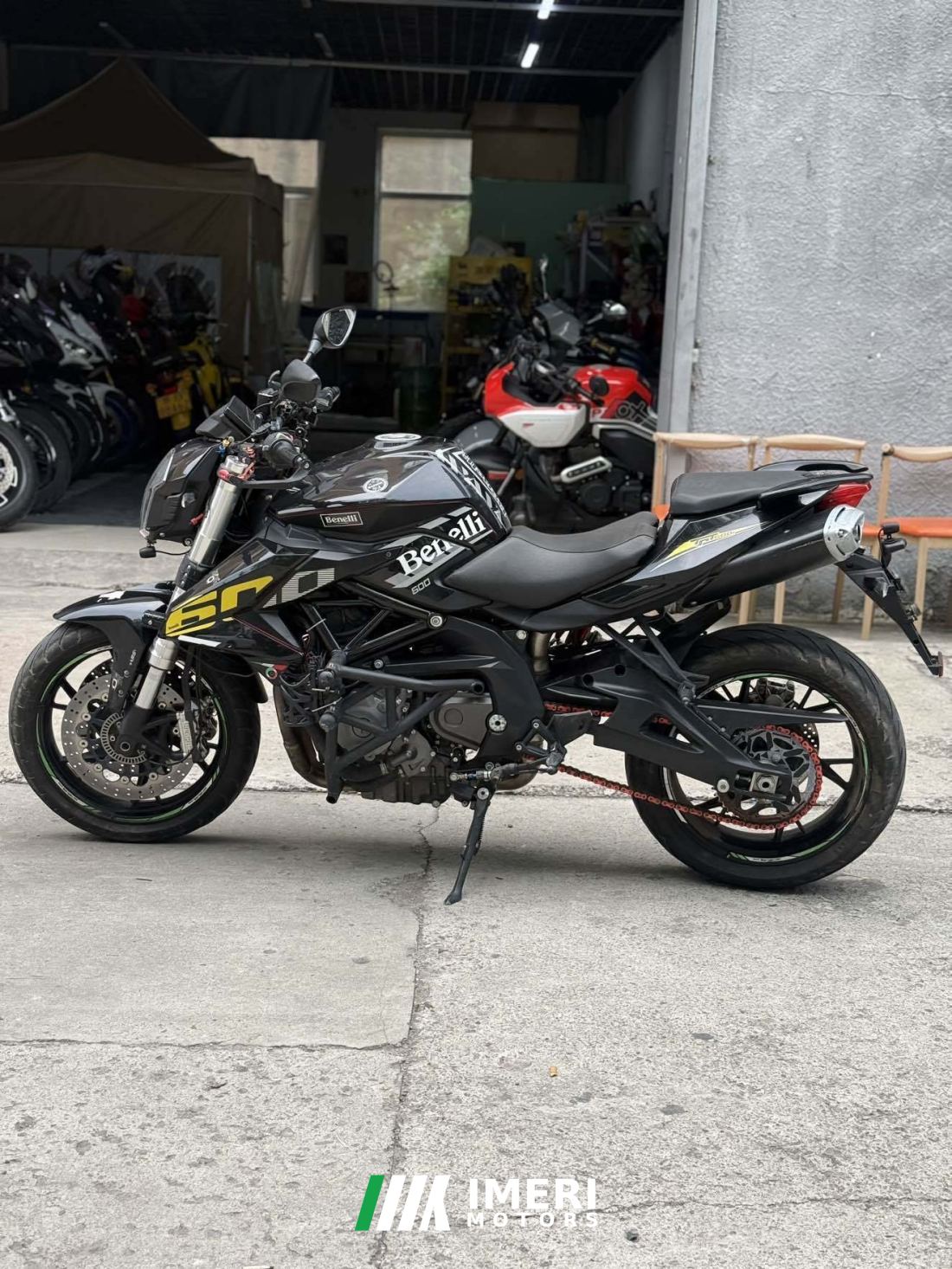 Benelli TNT600i - მოტოციკლი ჩინეთიდან