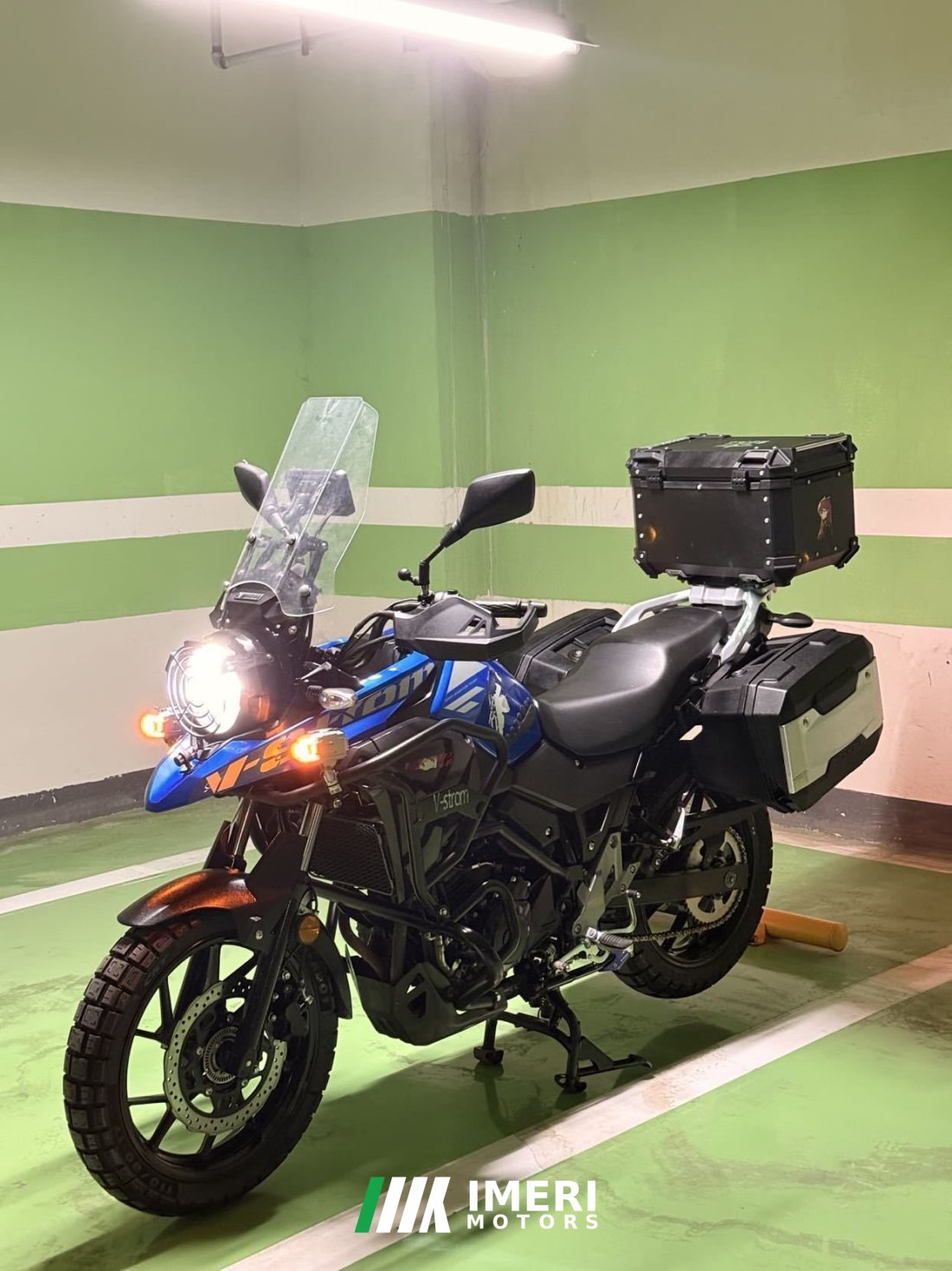 Haojue Suzuki DL250 - მოტოციკლი ჩინეთიდან