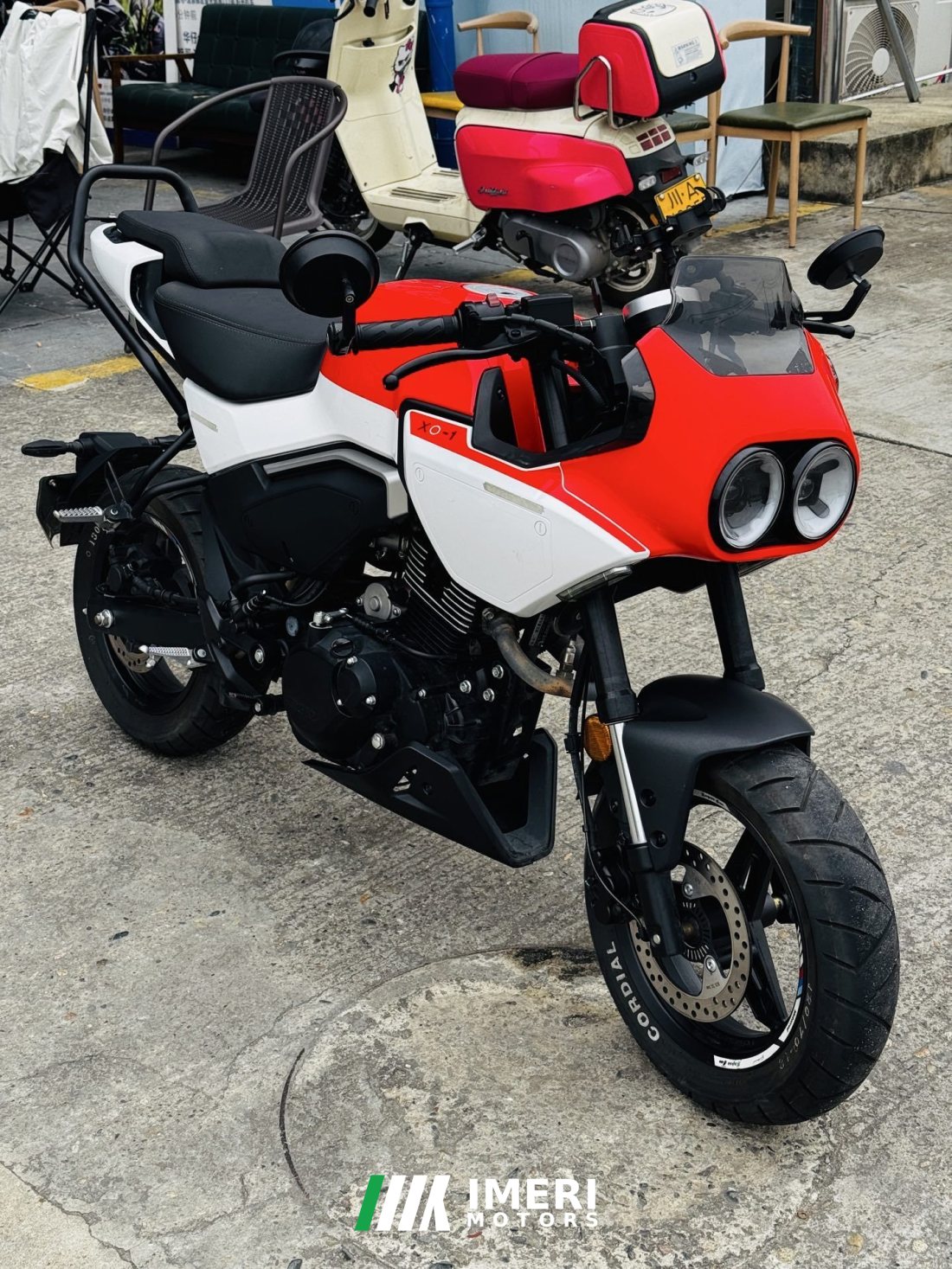 CFMOTO Papio XO-1 125 cc - მოტოციკლი ჩინეთიდან