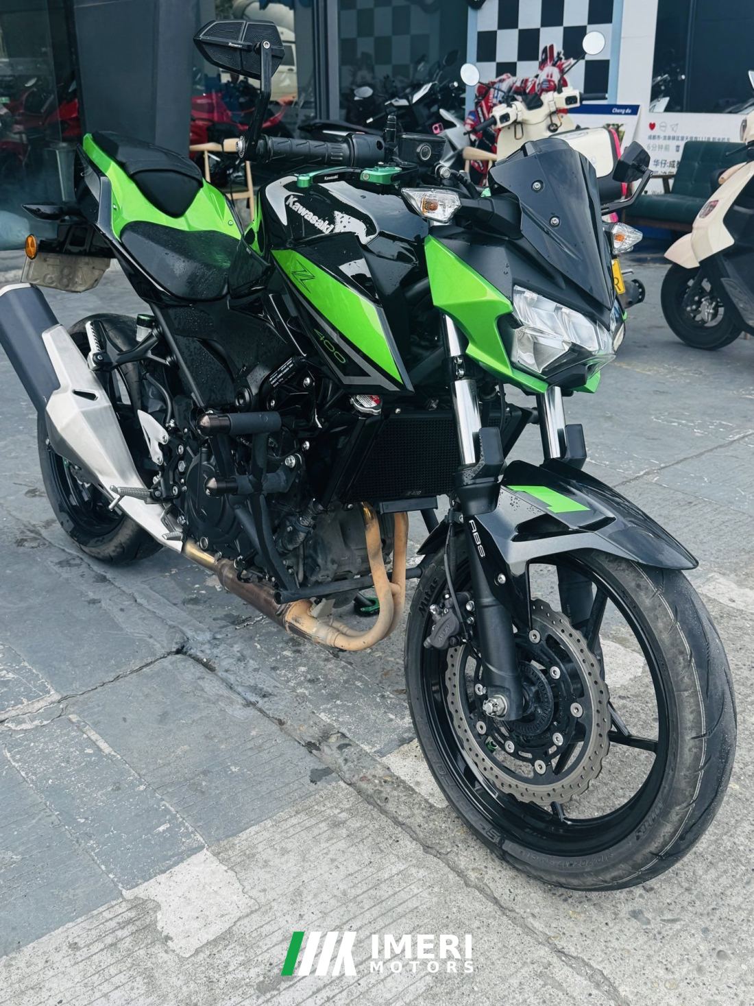 Kawasaki Z400 - მოტოციკლი ჩინეთიდან
