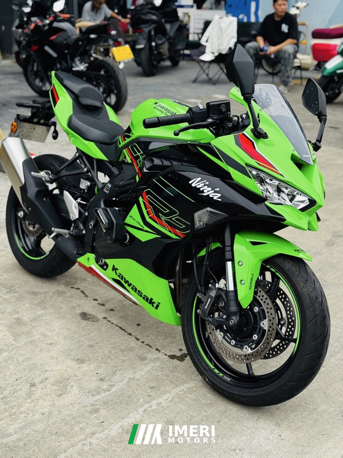 Kawasaki ZX-4R 400 cc - мотоцикл из Китая